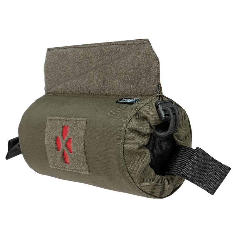 TOPTACPRO Tactical Medical Pouch IFAK First Aid Kit Pouch Roll In 1 Trauma Pouch 500D Cordura Nylon 8507-IDOGEAR INDUSTRIAL