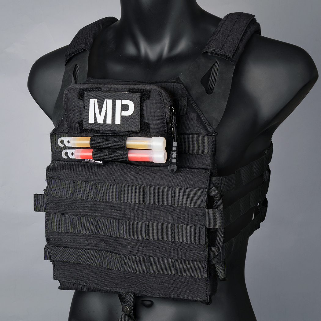TOPTACPRO Tactical MOLLE Admin Panel Pouch Small Chest Pouch For Tactical Vest JPC2.0 AVS CPC MOLLE System Gun Belt 8510-IDOGEAR INDUSTRIAL