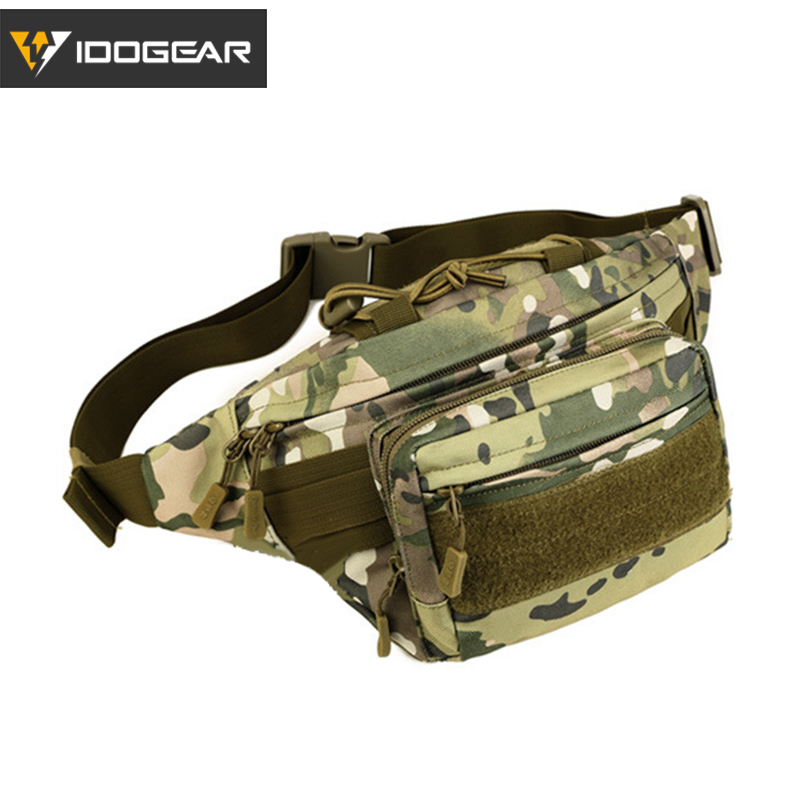 IDOGEAR Tactical Fanny Pack Waist Bag Camo Waist Pack Gear Tactical Pouch 3544-IDOGEAR INDUSTRIAL