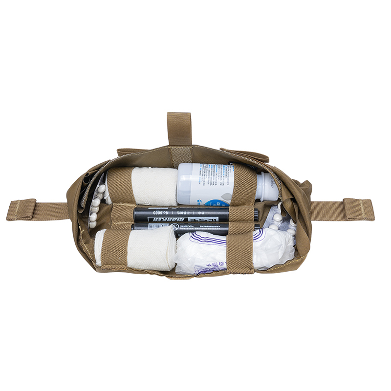 TOPTACPRO Tactical Medical Pouch IFAK First Aid Kit Pouch Roll In 1 Trauma Pouch 500D Cordura Nylon 8507-IDOGEAR INDUSTRIAL