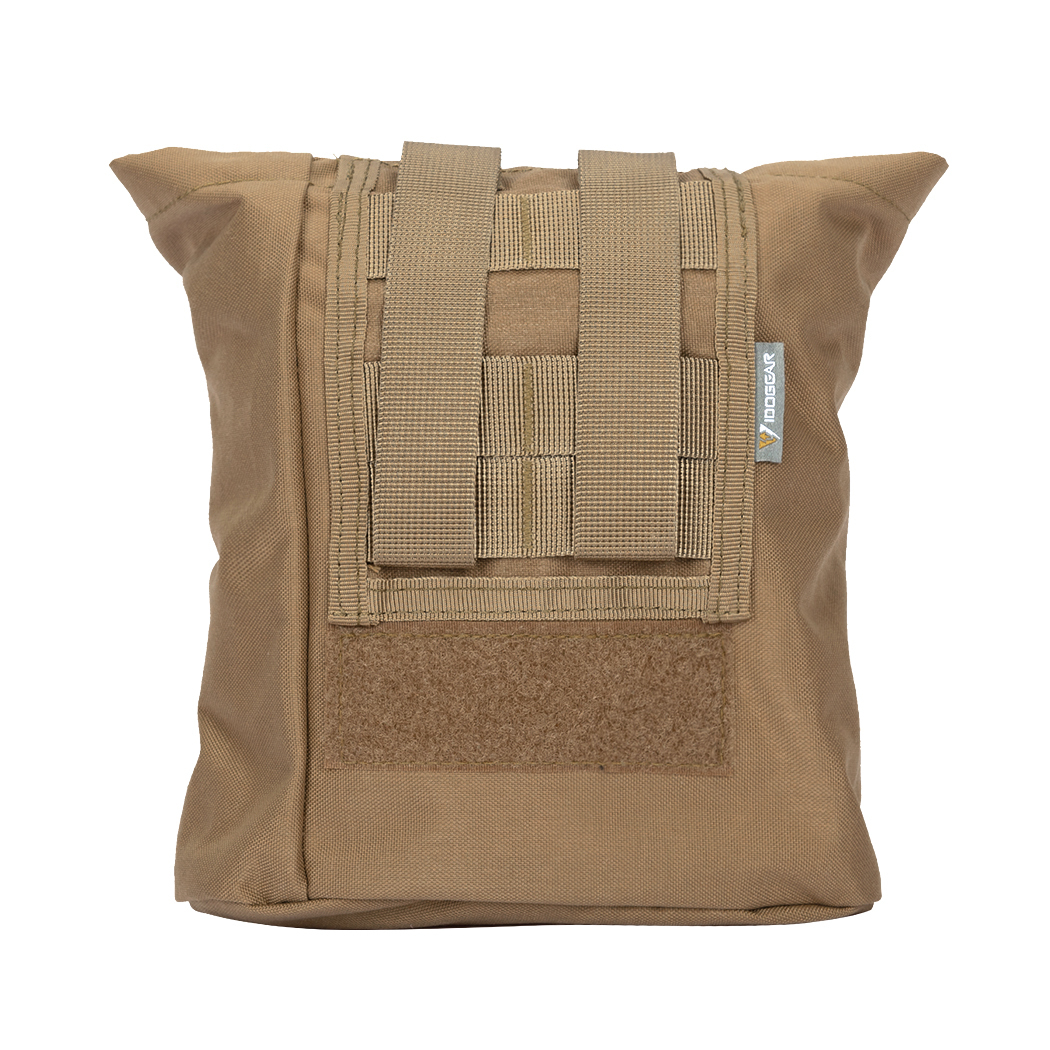 IDOGEAR Dump Pouch Tactical MOLLE Folding Mag Recycling Bag Recovery Pouch Drawstring Mag Pouch 3551-IDOGEAR INDUSTRIAL