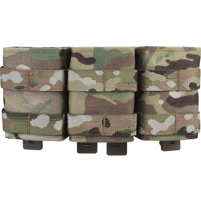 IDOGEAR Tactical Triple Magazine Pouch for 7.62mm Mag with Hard Insert Carrier Quick Draw Military Molle Mag Pouch MG-F-17-IDOGEAR INDUSTRIAL