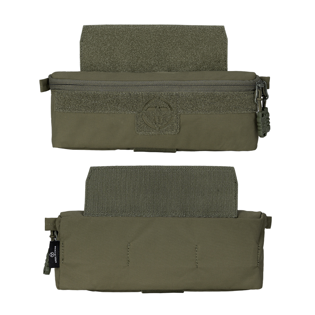 TOPTACPRO Tactical Dump Drop Pouch Molle Admin Pouch Utility Tool Organizer Pouch Multicamo for JPC CPC AVS Vest Airsoft Paintball (Bag Only)8506-IDOGEAR INDUSTRIAL