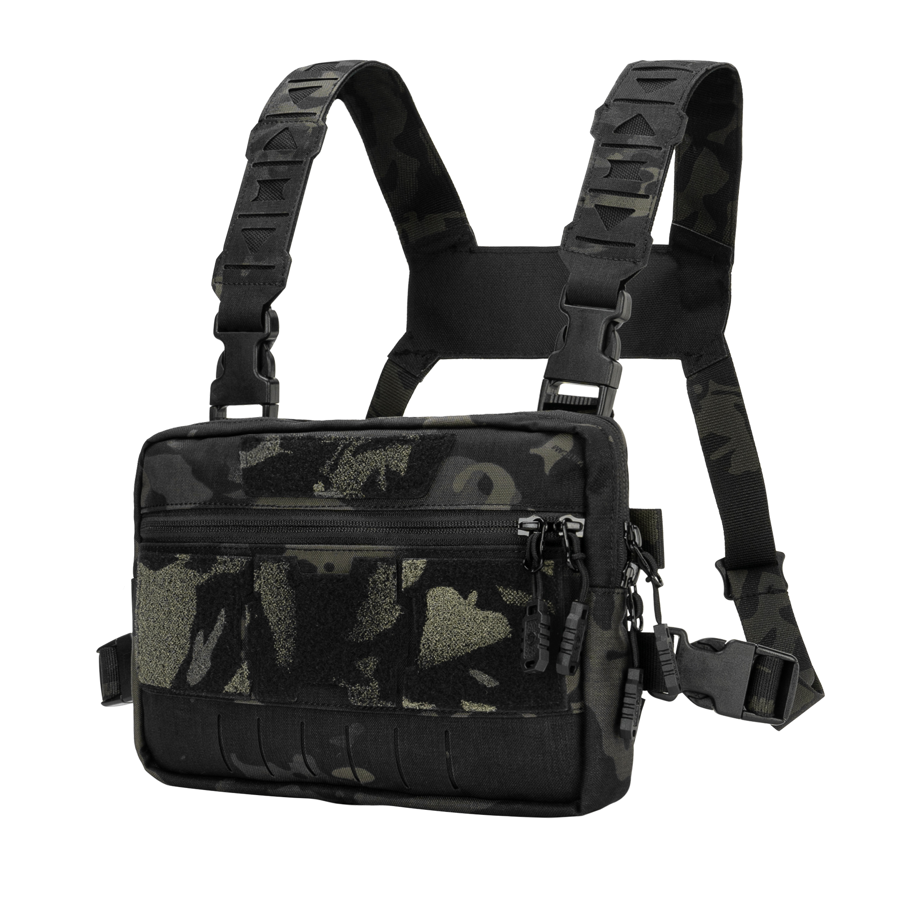 TOPTACPRO Tactical Chest Rig Bag Chest Recon Bag MOLLE Adjustable Shoulder Strap Pack 8511-IDOGEAR INDUSTRIAL