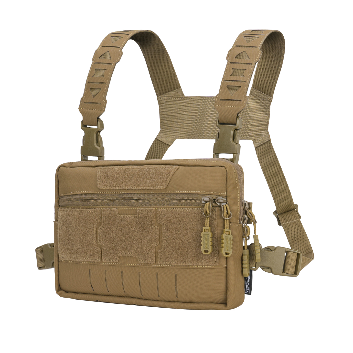 TOPTACPRO Tactical Chest Rig Bag Chest Recon Bag MOLLE Adjustable Shoulder Strap Pack 8511-IDOGEAR INDUSTRIAL
