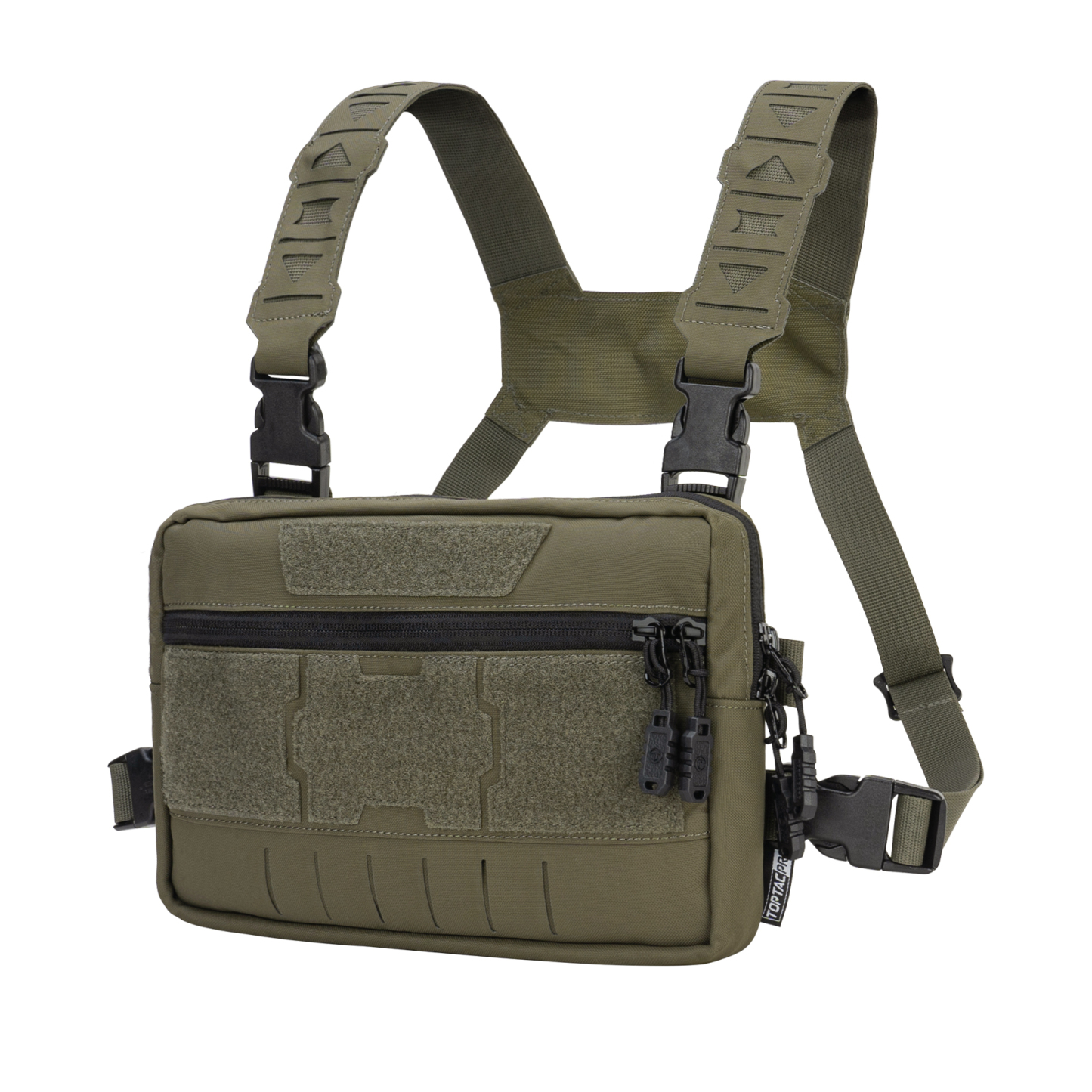 TOPTACPRO Tactical Chest Rig Bag Chest Recon Bag MOLLE Adjustable Shoulder Strap Pack 8511-IDOGEAR INDUSTRIAL