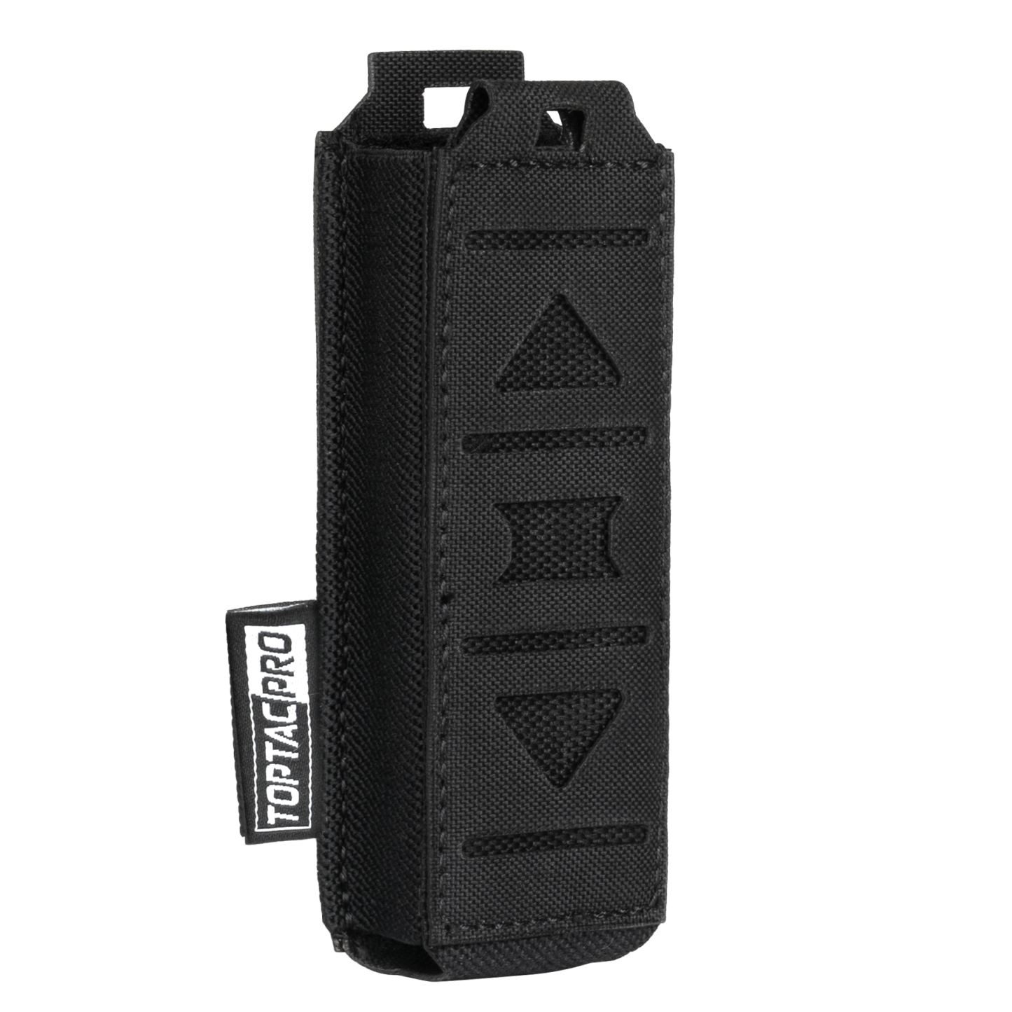 TOPTACPRO Tactical Mag Pouch 9mm MOLLE Single Mag Carrier Laser Cut 9mm Pouch 8513-IDOGEAR INDUSTRIAL