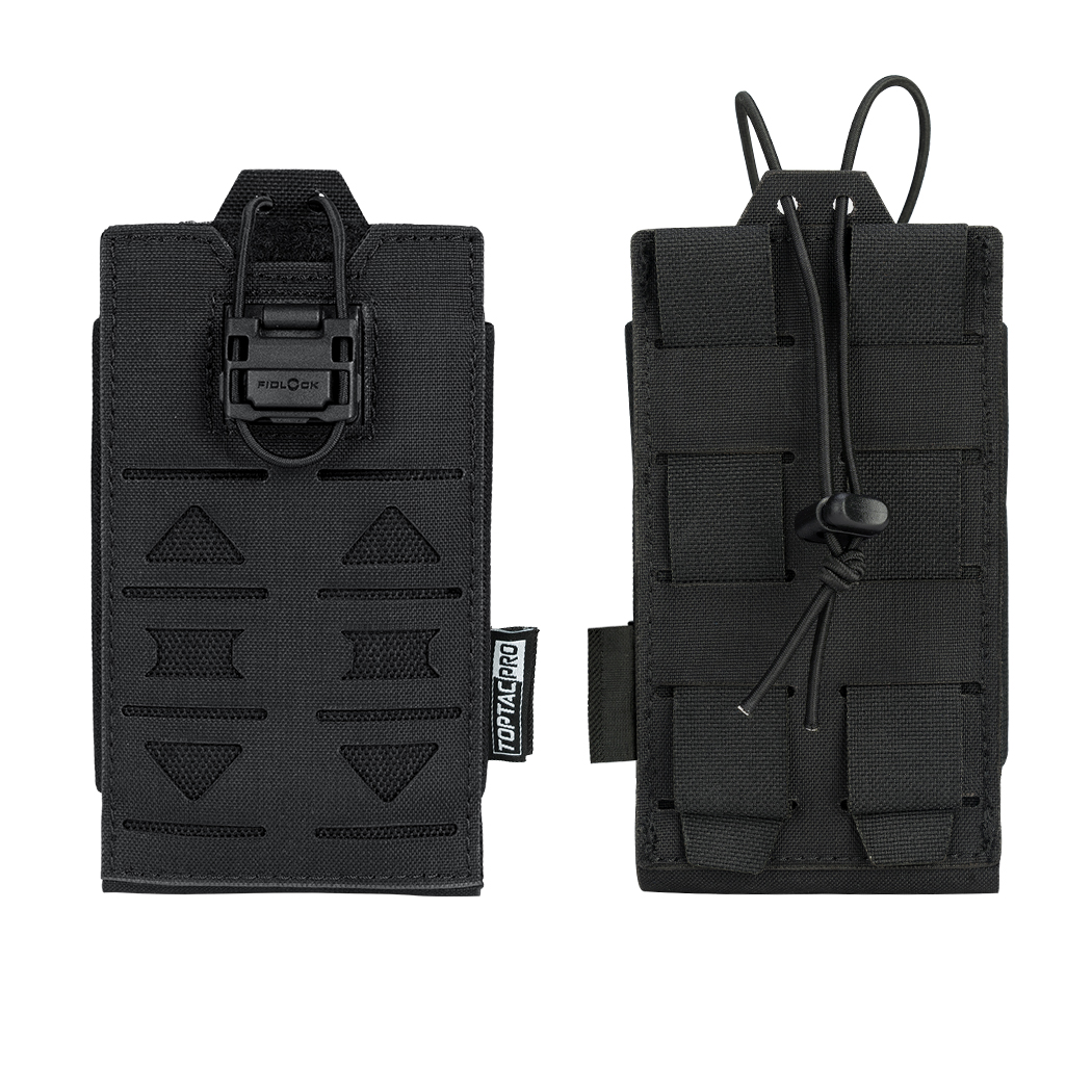 IDOGEAR Tactical Radio Pouch for Walkie Talkies PRC 148/152 Molle Radio  Holder 500D Nylon 3553