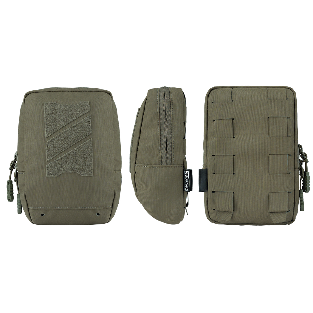 TOPTACPRO Tactical Pouch MOLLE Utility Pouch Military Duty Hunting 500D Cordura Nylon 8518-IDOGEAR INDUSTRIAL