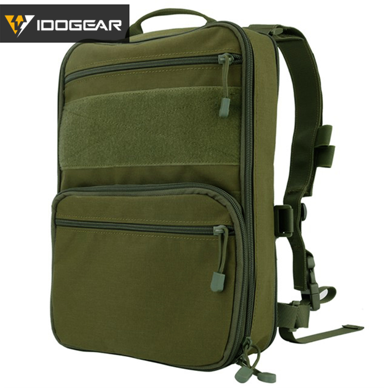 IDOGEAR 410 Flatpack Tactical Backpack Multi-purposed Rucksack tactical Utility MOLLE Bag 3562-IDOGEAR INDUSTRIAL