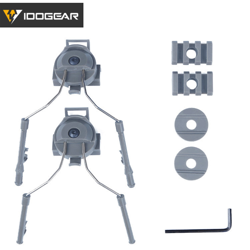 Idogear Tactical Helm Rail Adapter Set Peltor Ops-Core Helm Arc Rail Fast Helm Accessoires 3811-IDOGEAR INDUSTRIAL