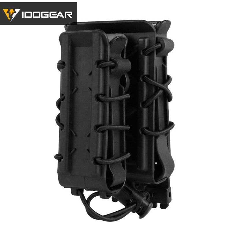 IDOGEAR Mag Pouch 5.56mm 7.62mm Magazine Pouches Molle Tactical 9mm Magazine Holder Mag Carrier Hunting Equipment Holder 3561-IDOGEAR INDUSTRIAL