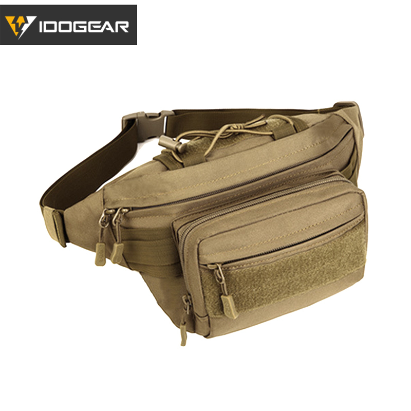 IDOGEAR Tactical Fanny Pack Waist Bag Camo Waist Pack Gear Tactical Pouch 3544-IDOGEAR INDUSTRIAL