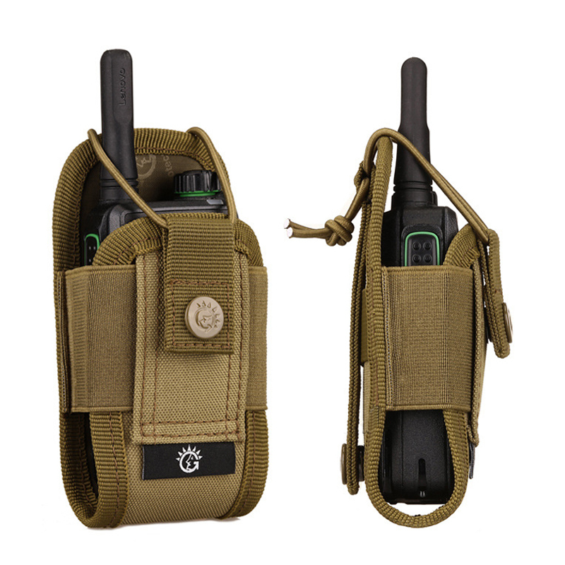 IDOGEAR Mini Radio Pouch Small Molle Walkie-talkie Interphone Pouch Tactical Molle Tool Pouch 3536-IDOGEAR INDUSTRIAL