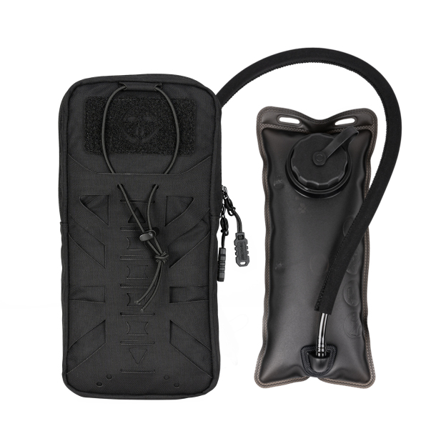 TOPTACPRO Tactical Hydration Pouch with Inner Bladder Water Bag Laser Cut MOLLE Hydration Pouch for Hiking Biking Running and Climbing 8504-IDOGEAR INDUSTRIAL