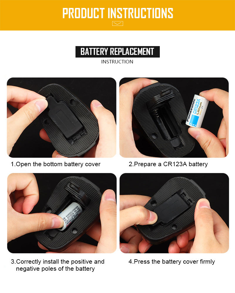 IDOGEAR LED Light Hunting Life Survival Safety Flash Light LED Strobe 6906-IDOGEAR INDUSTRIAL