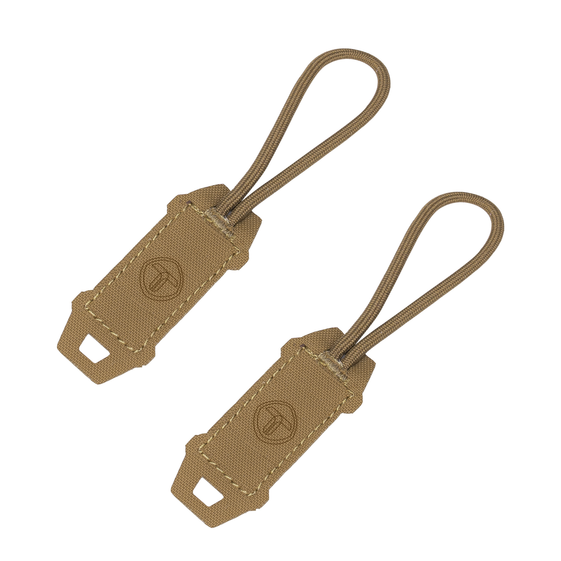 TOPTACPRO Tactical Hook Handle Zipper Handle 2PCS Zipper Pull Camo Drawstring Head 8904-IDOGEAR INDUSTRIAL
