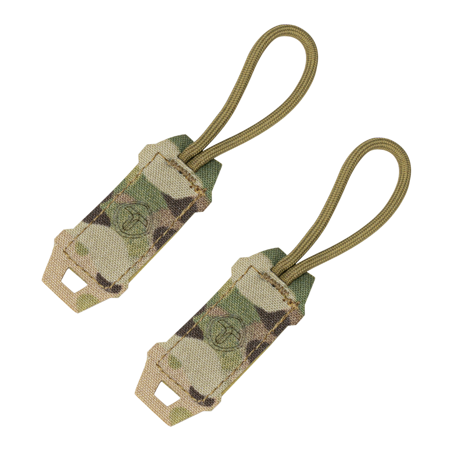 TOPTACPRO Tactical Hook Handle Zipper Handle 2PCS Zipper Pull Camo Drawstring Head 8904-IDOGEAR INDUSTRIAL