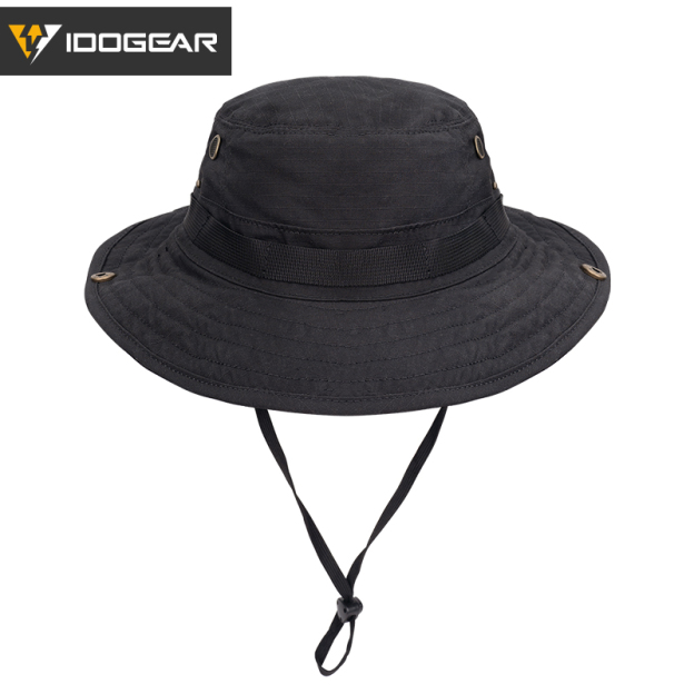 IDOGEAR Wide Brim Boonie Hat Sun Hat for Men Women Fishing Hunting Outdoor Activities with Adjustable Loops Buckle 3620-IDOGEAR INDUSTRIAL