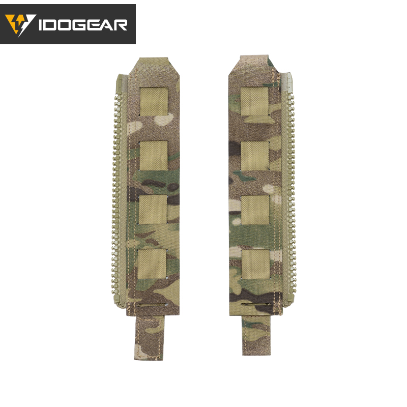 IDOGEAR Tactical Zipper Adapter Dedicated zipper vest connection Tactical gear accessories 3950