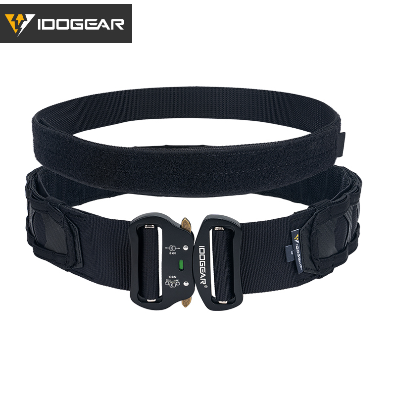 【Clearance Sale🔥】IDOGEAR Tactical Belt 2 Inch MOLLE Belt Quick Release Metal Buckle Gear Combat Belts 3429-IDOGEAR INDUSTRIAL