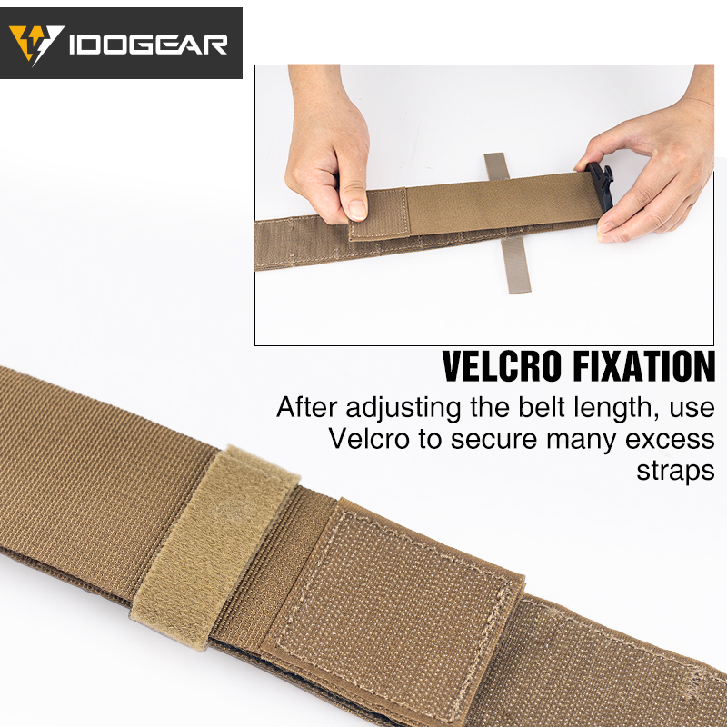 【Clearance Sale🔥】IDOGEAR Tactical Belt 2 Inch MOLLE Belt Quick Release Metal Buckle Gear Combat Belts 3429-IDOGEAR INDUSTRIAL