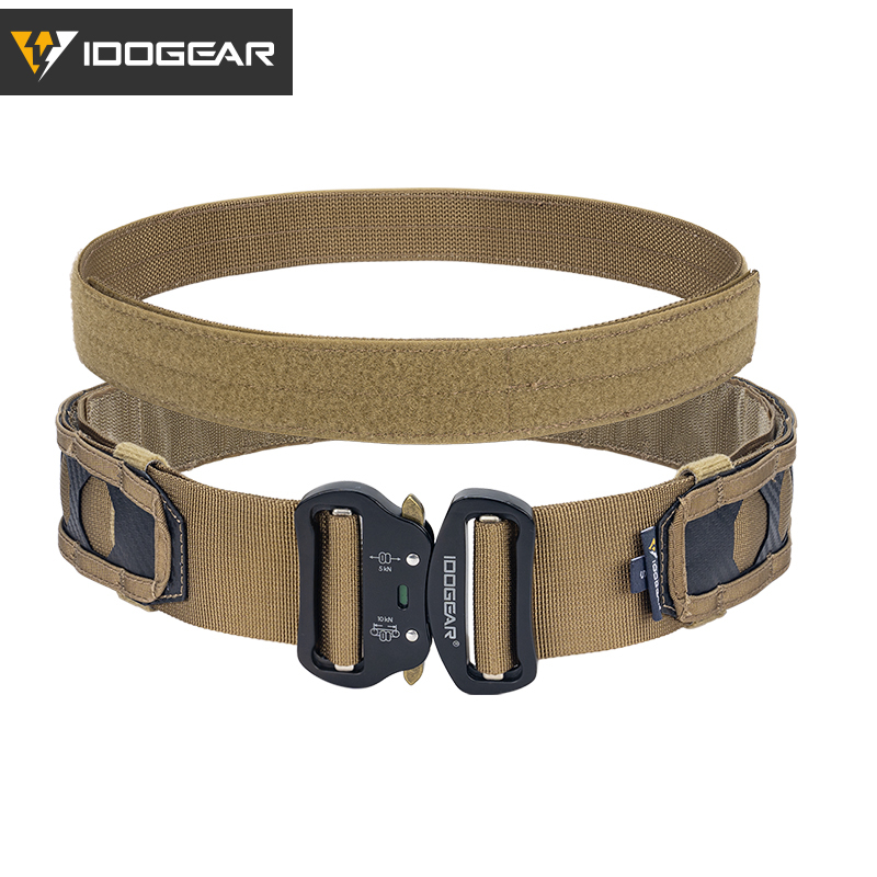 【Clearance Sale🔥】IDOGEAR Tactical Belt 2 Inch MOLLE Belt Quick Release Metal Buckle Gear Combat Belts 3429-IDOGEAR INDUSTRIAL