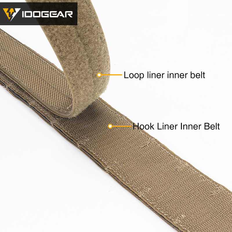 【Clearance Sale🔥】IDOGEAR Tactical Belt 2 Inch MOLLE Belt Quick Release Metal Buckle Gear Combat Belts 3429-IDOGEAR INDUSTRIAL