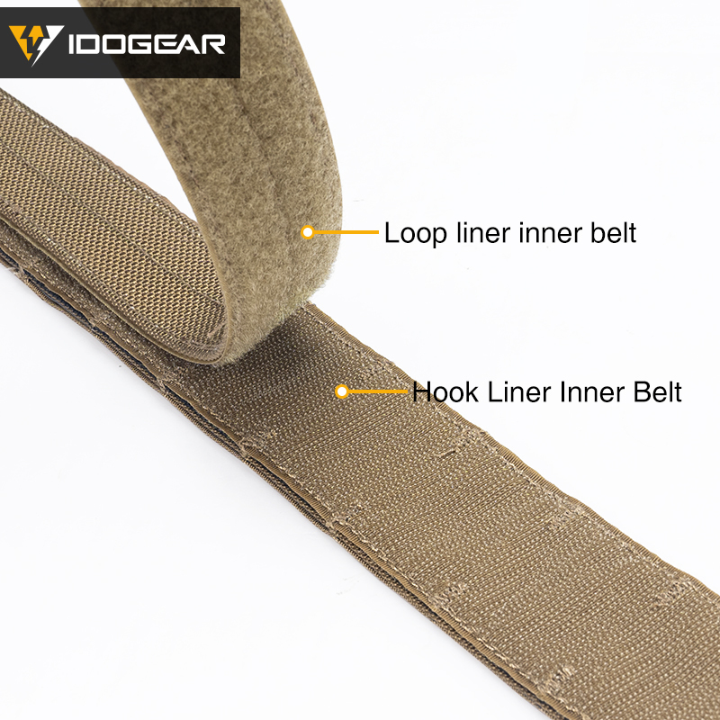 【Clearance Sale🔥】IDOGEAR Tactical Belt 2 Inch MOLLE Belt Quick Release Metal Buckle Gear Combat Belts 3429-IDOGEAR INDUSTRIAL