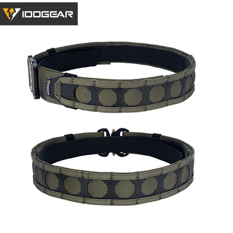 【Clearance Sale🔥】IDOGEAR Tactical Belt 2 Inch MOLLE Belt Quick Release Metal Buckle Gear Combat Belts 3429-IDOGEAR INDUSTRIAL