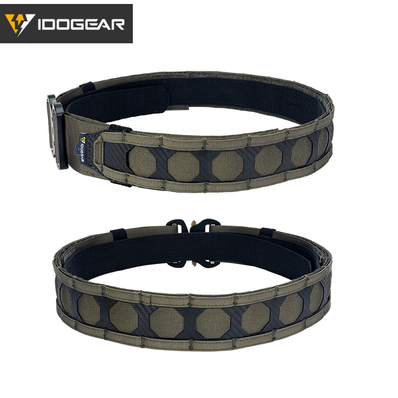【Clearance Sale🔥】IDOGEAR Tactical Belt 2 Inch MOLLE Belt Quick Release Metal Buckle Gear Combat Belts 3429-IDOGEAR INDUSTRIAL