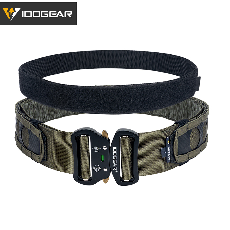 【Clearance Sale🔥】IDOGEAR Tactical Belt 2 Inch MOLLE Belt Quick Release Metal Buckle Gear Combat Belts 3429-IDOGEAR INDUSTRIAL