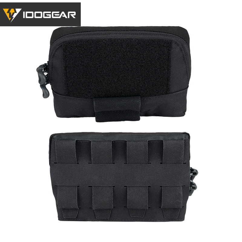 IDOGEAR Tactical Dump Drop Pouches Utility Tool Bag for Tactical Vest Tactical medical kit Mini Admin Pouch 35103-IDOGEAR INDUSTRIAL