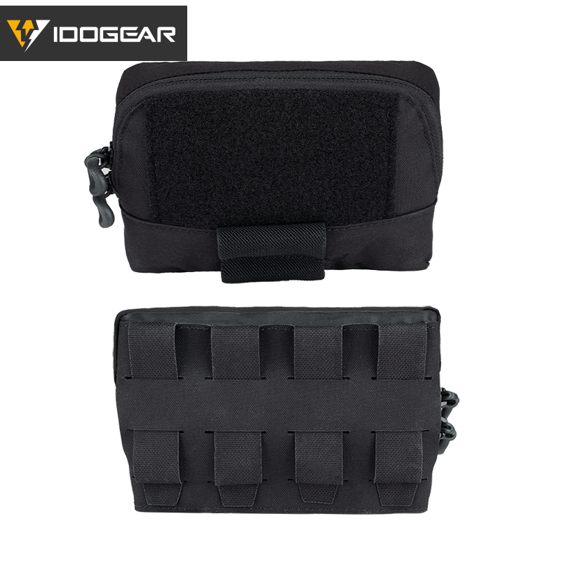 IDOGEAR Tactical Dump Drop Pouches Utility Tool Bag for Tactical Vest Tactical medical kit Mini Admin Pouch 35103-IDOGEAR INDUSTRIAL