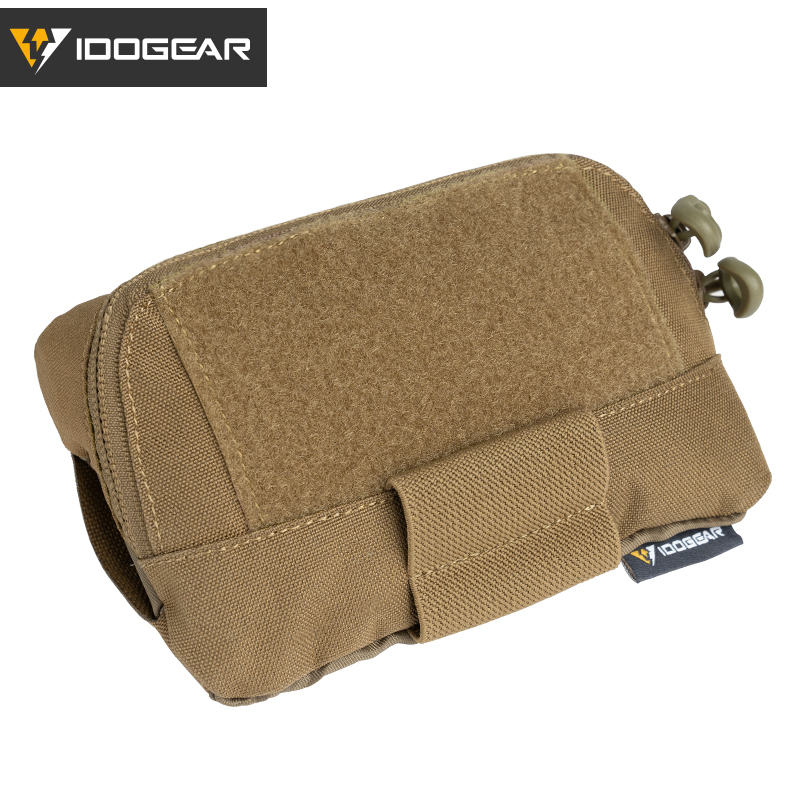 IDOGEAR Tactical Dump Drop Pouches Utility Tool Bag for Tactical Vest Tactical medical kit Mini Admin Pouch 35103-IDOGEAR INDUSTRIAL