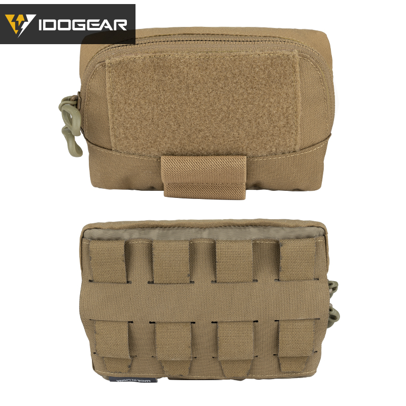 IDOGEAR Tactical Dump Drop Pouches Utility Tool Bag for Tactical Vest Tactical medical kit Mini Admin Pouch 35103-IDOGEAR INDUSTRIAL