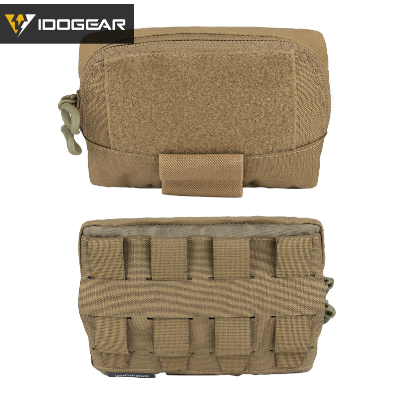 IDOGEAR Tactical Dump Drop Pouches Utility Tool Bag for Tactical Vest Tactical medical kit Mini Admin Pouch 35103-IDOGEAR INDUSTRIAL
