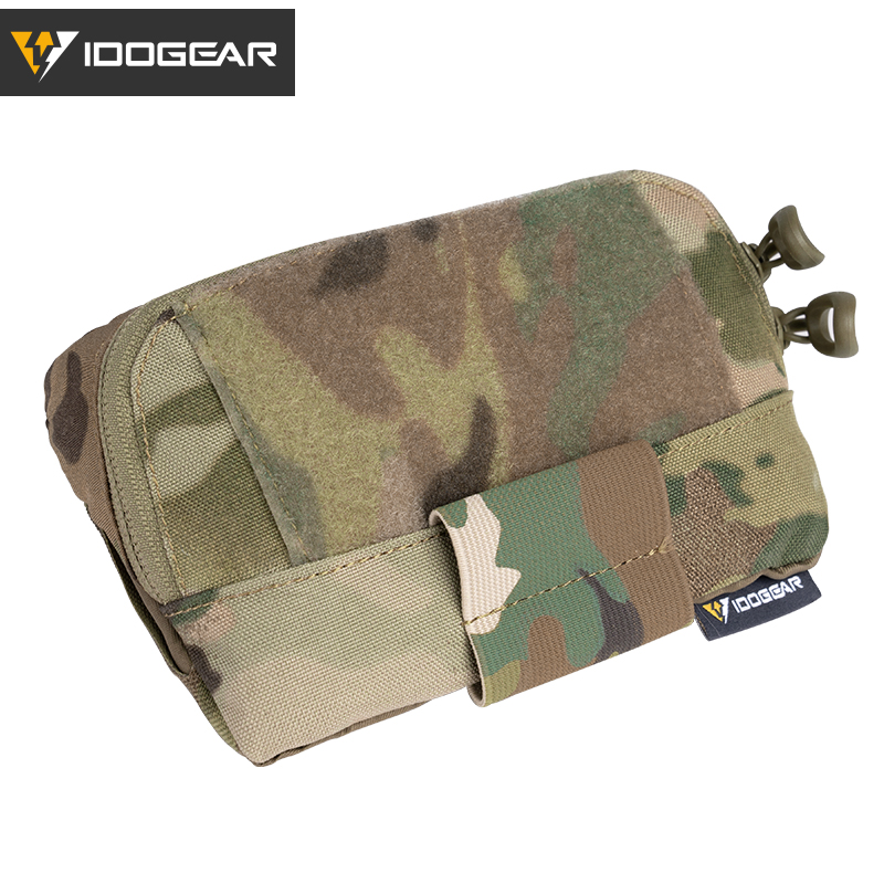 IDOGEAR Tactical Molle Chest Pouch Dump Drop Pouches Utility Tool Bag for Tactical Vest Medical Kit  35103-IDOGEAR INDUSTRIAL