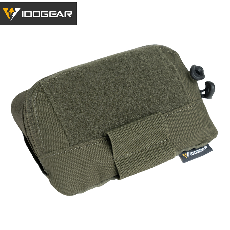 IDOGEAR Tactical Dump Drop Pouches Utility Tool Bag for Tactical Vest Tactical medical kit Mini Admin Pouch 35103-IDOGEAR INDUSTRIAL