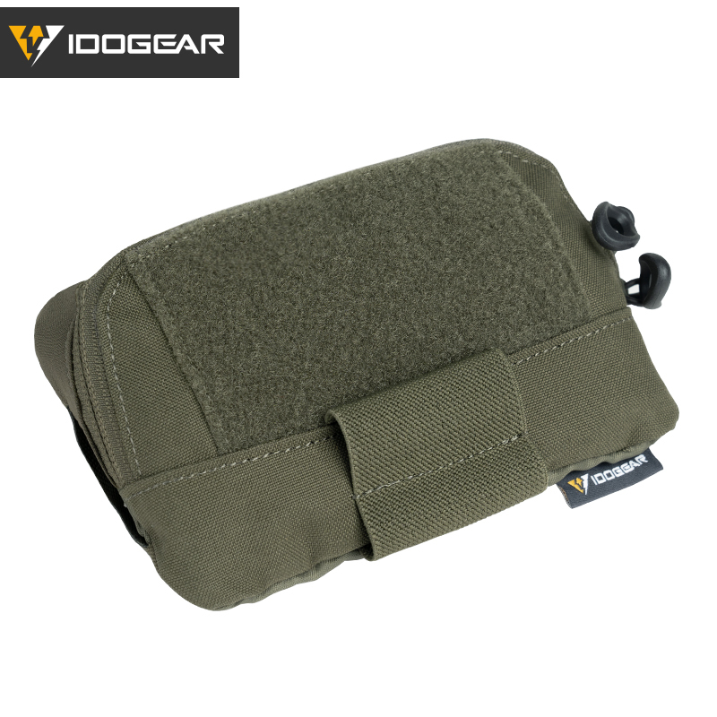 IDOGEAR Tactical Dump Drop Pouches Utility Tool Bag for Tactical Vest Tactical medical kit Mini Admin Pouch 35103-IDOGEAR INDUSTRIAL