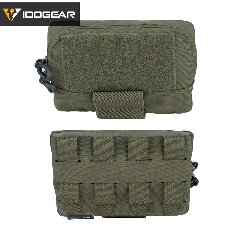 IDOGEAR Tactical Dump Drop Pouches Utility Tool Bag for Tactical Vest Tactical medical kit Mini Admin Pouch 35103-IDOGEAR INDUSTRIAL