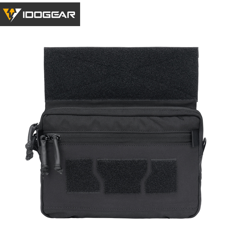 IDOGEAR Tactical Drop Pouch Multi-Function Abdominal Fanny Pack Camouflage Waist Bag Tactical EDC Combat Pouch 3587-IDOGEAR INDUSTRIAL