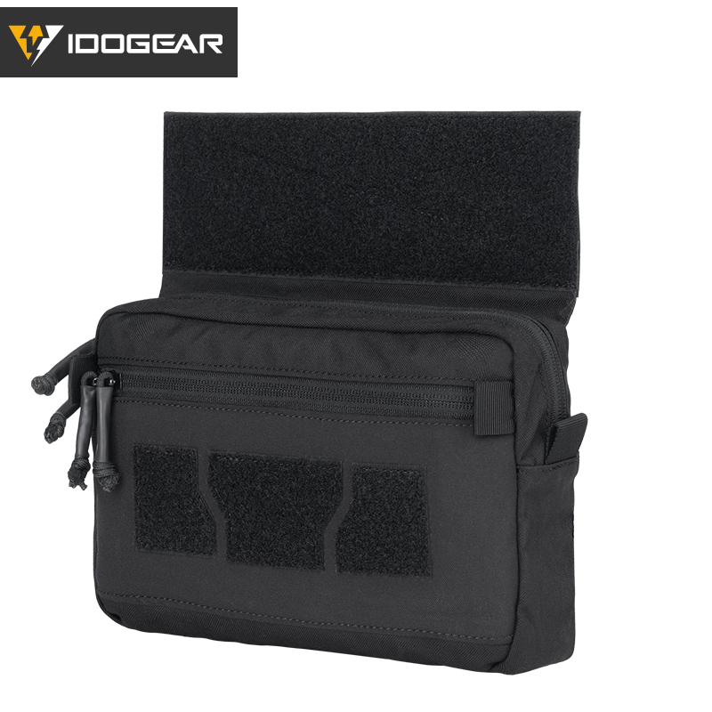 IDOGEAR Tactical Drop Pouch Multi-Function Abdominal Fanny Pack Camouflage Waist Bag Tactical EDC Combat Pouch 3587-IDOGEAR INDUSTRIAL