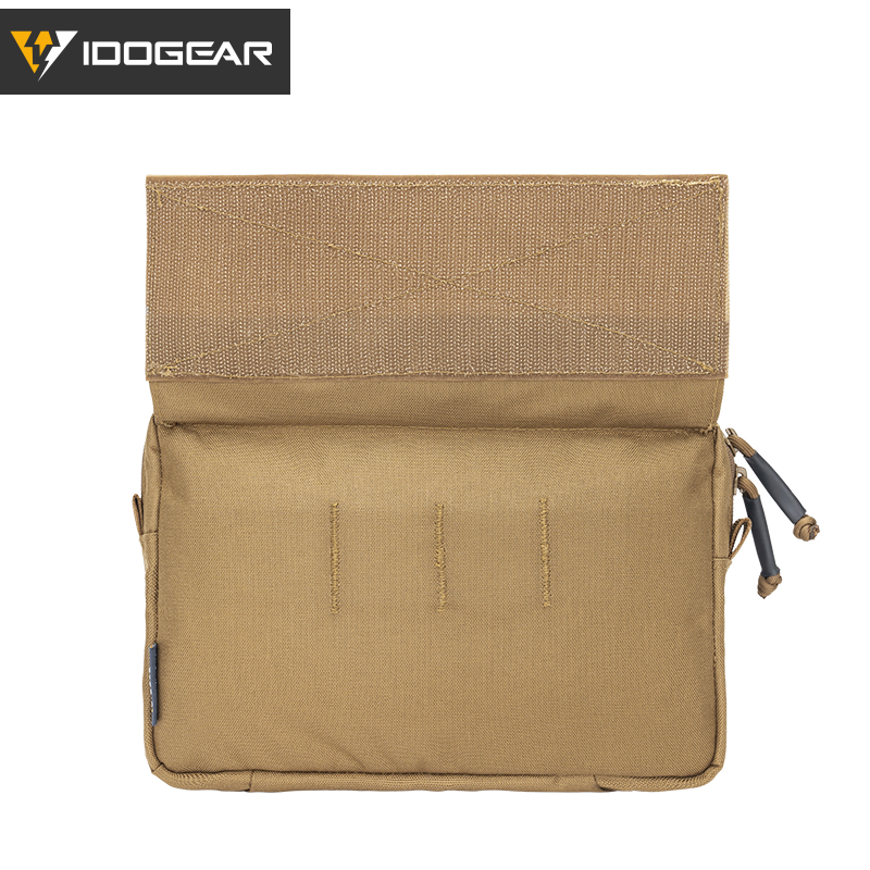 IDOGEAR Tactical Drop Pouch Multi-Function Abdominal Fanny Pack Camouflage Waist Bag Tactical EDC Combat Pouch 3587-IDOGEAR INDUSTRIAL