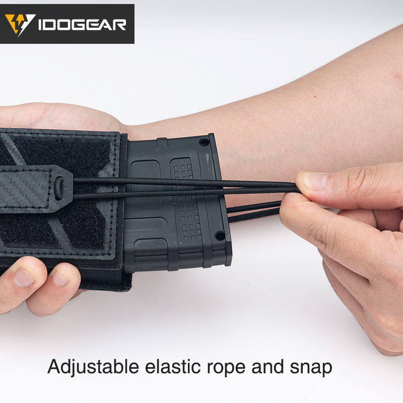 IDOGEAR Tactical Universal Phone Pouch - MOLLE Compatible Nylon Holster For Hunting