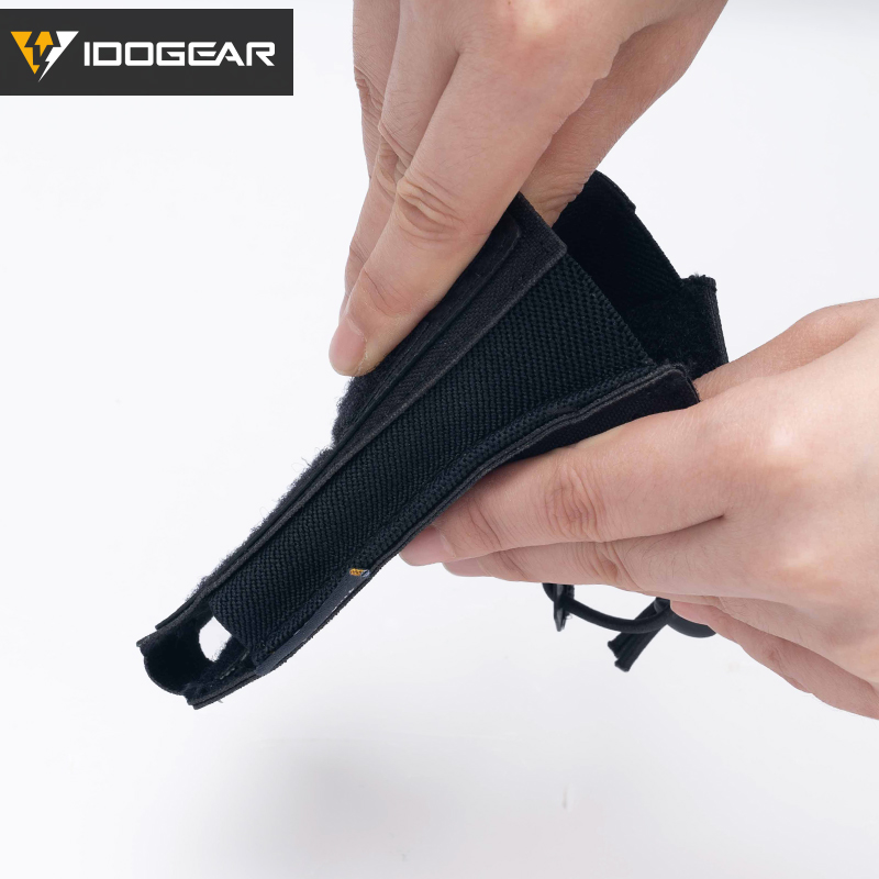 IDOGEAR Tactical Phone Pouch 5.56 Mag Pouch Adjustable Anti-Slip Universal MOLLE Phone Case 3588