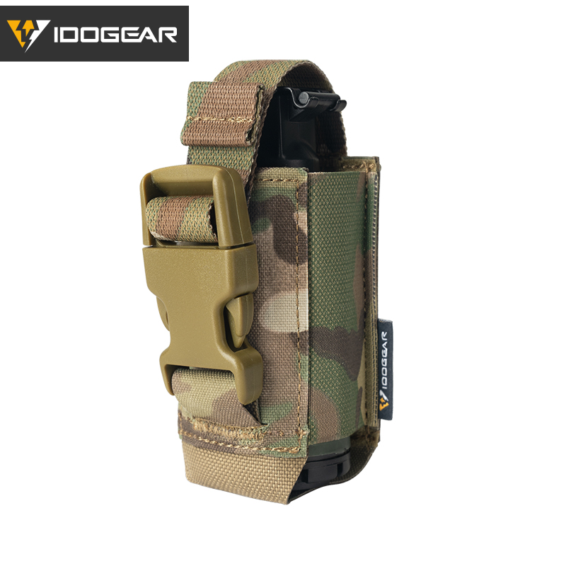 IDOGEAR Tactical Flash Bang Grenade Pouch Single Tool Pouch Carrier Multi-Function MOLLE 3593-IDOGEAR INDUSTRIAL