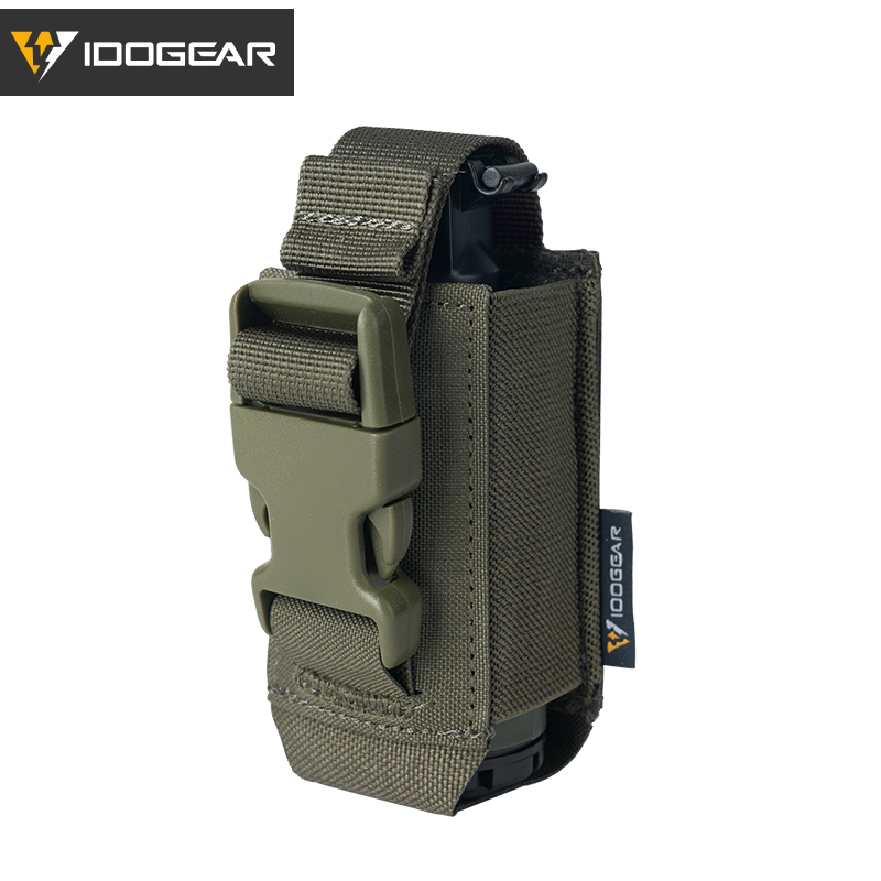 IDOGEAR Tactical Flash Bang Grenade Pouch Single Tool Pouch Carrier Multi-Function MOLLE 3593-IDOGEAR INDUSTRIAL