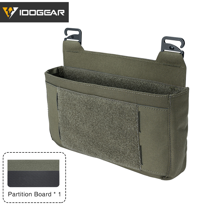 IDOGEAR Tactical DOPE Front Flap Pouch Front Panel Bag FCPC FCSK Style Multicam Tool Pouch 3596