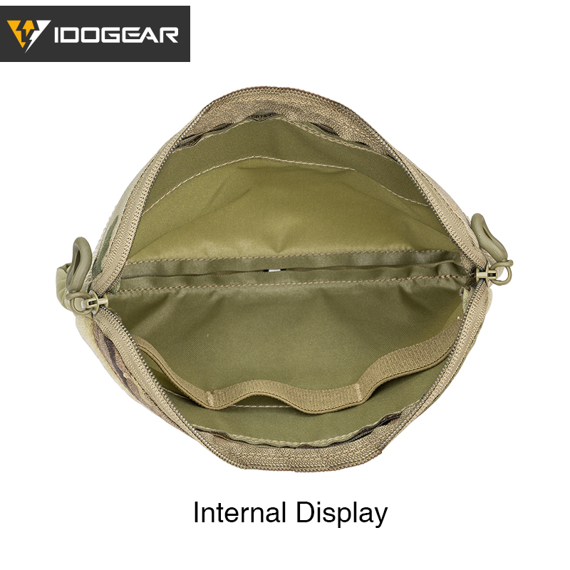 IDOGEAR Tactical DOPE Storage Inner Pouch Tactical Plate Carrier Kangaroo  Insert Pocket Hook&Loop Hunting Airsoft Accessories - AliExpress